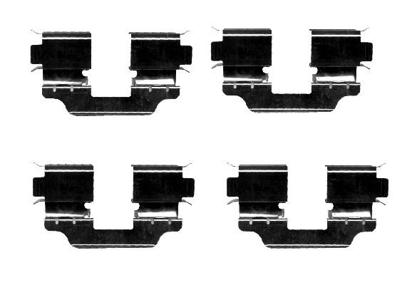 HELLA PAGID Tarvikesarja, jarrupala 8DZ 355 203-171